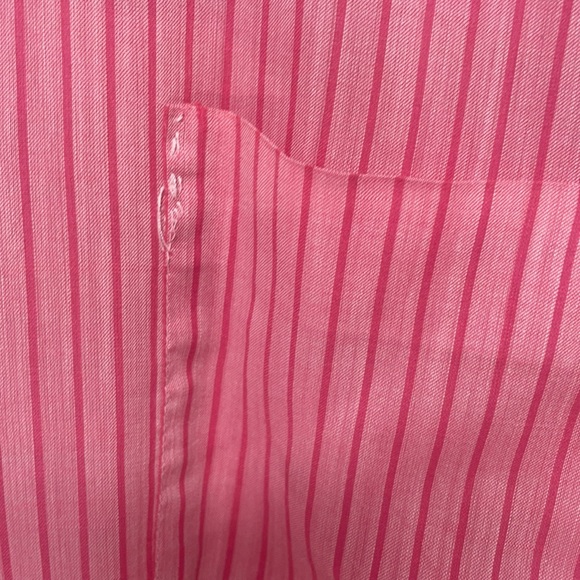 Vintage circa- 50's/60's Heritage House Casual Red Stripped Button Down Shirt! - Picture 5 of 11